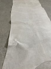 画像8: 豚　床革　ピッグスウェード　オフホワイト (8)