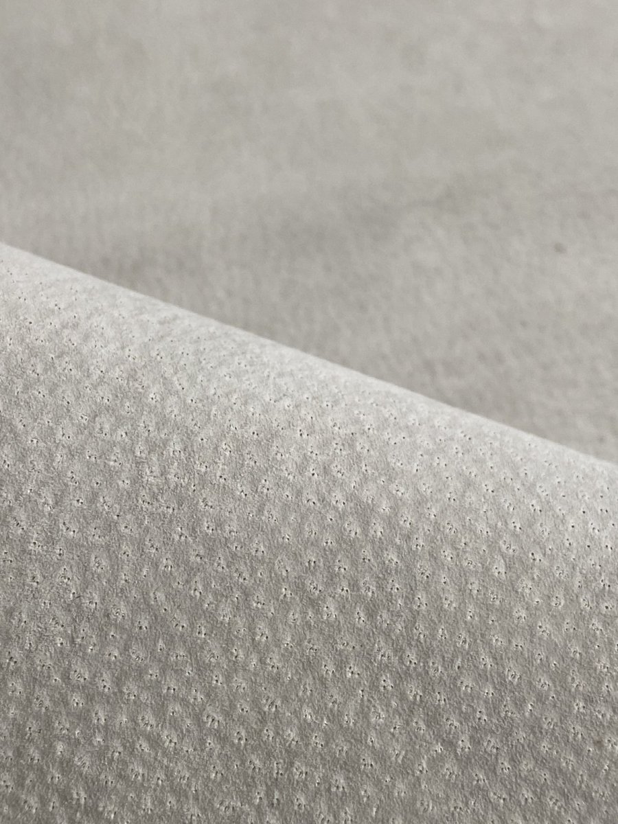 画像9: 豚　床革　ピッグスウェード　オフホワイト (9)