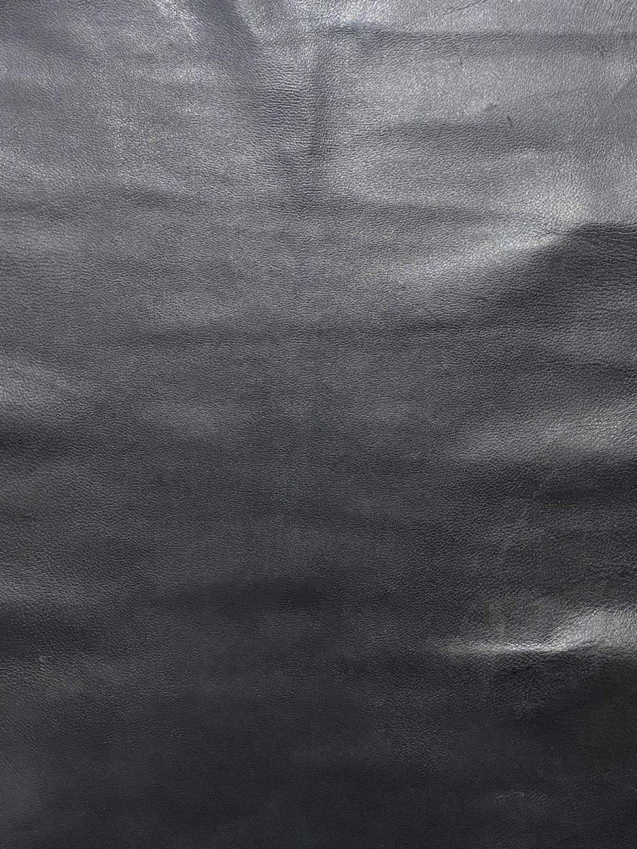 画像5: 豚革　ブラック　ブタ革　ピッグスキン (5)