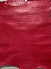 画像5: 豚革　レッド　ブタ革　ピッグスキン (5)