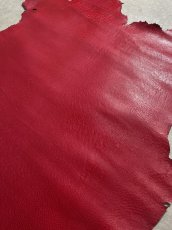 画像3: 豚革　レッド　ブタ革　ピッグスキン (3)
