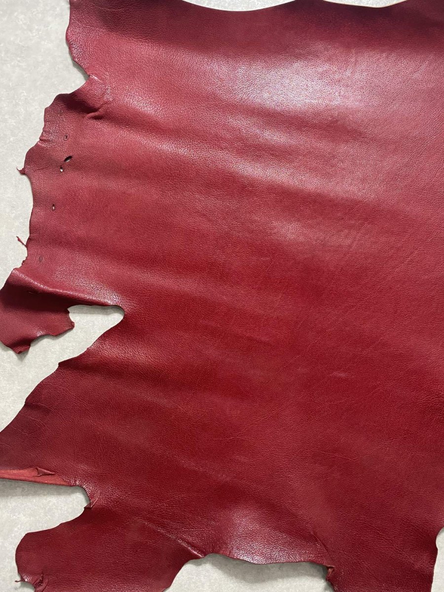 画像6: 豚革　ボルドー　ブタ革　ピッグスキン (6)