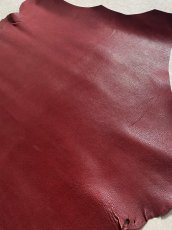 画像3: 豚革　ボルドー　ブタ革　ピッグスキン (3)