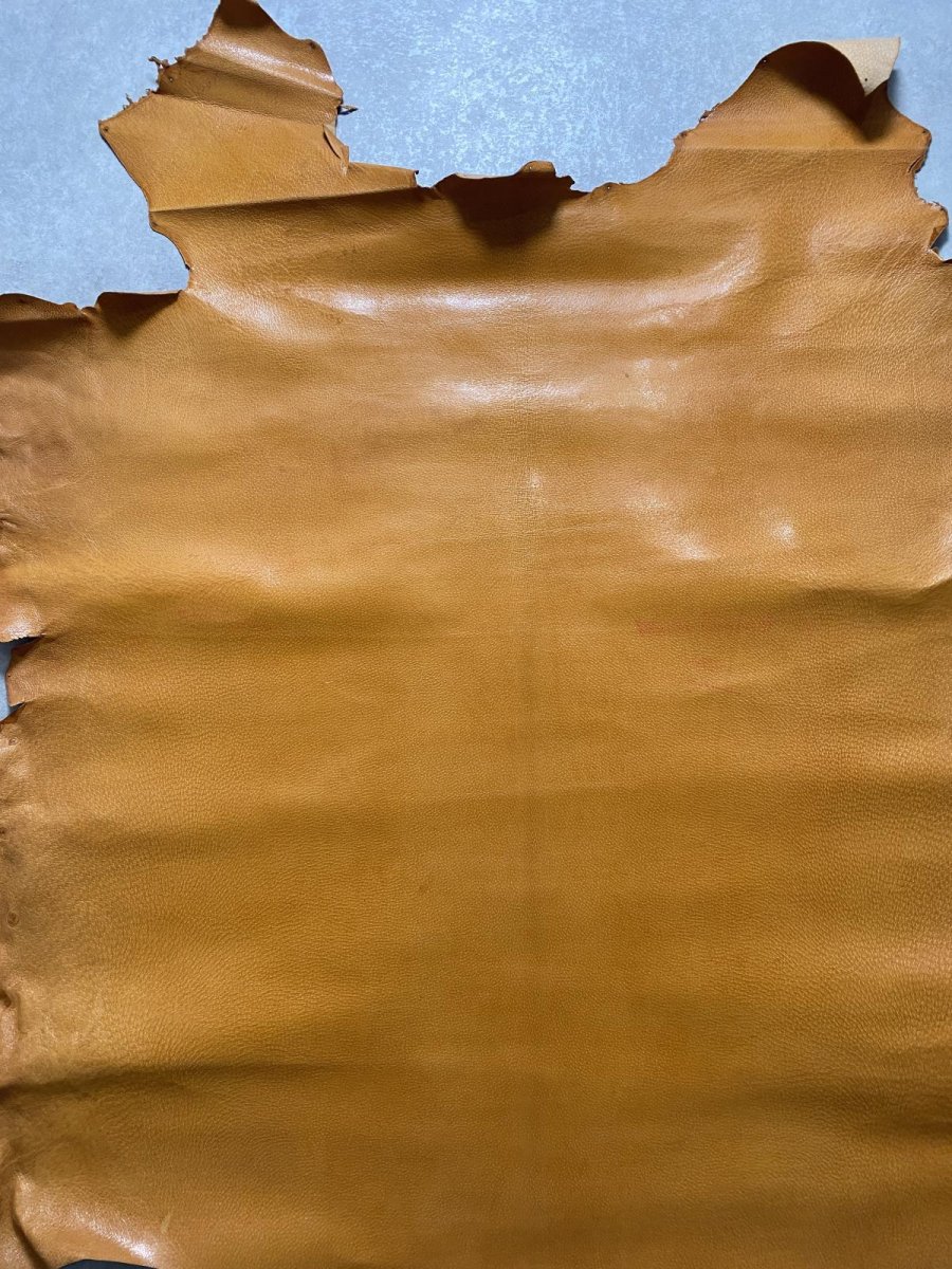 画像4: 豚革　アメ豚　ブタ革　ピッグスキン　タンニンなめし (4)