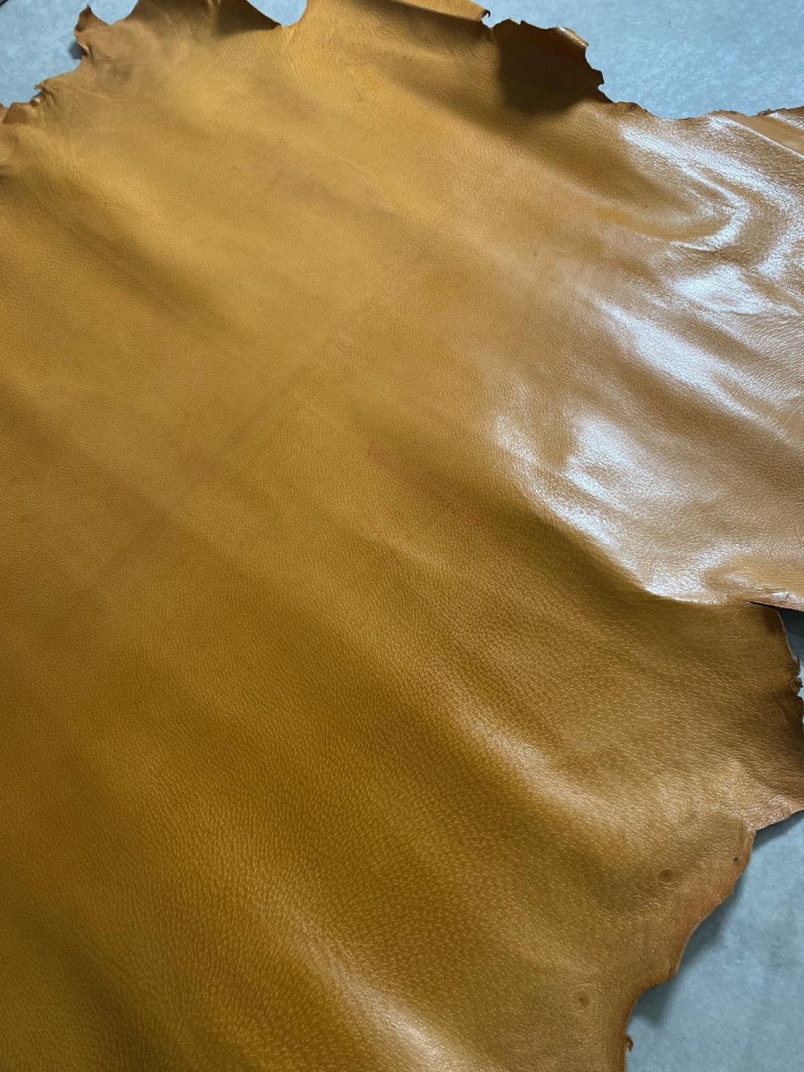 画像2: 豚革　アメ豚　ブタ革　ピッグスキン　タンニンなめし (2)