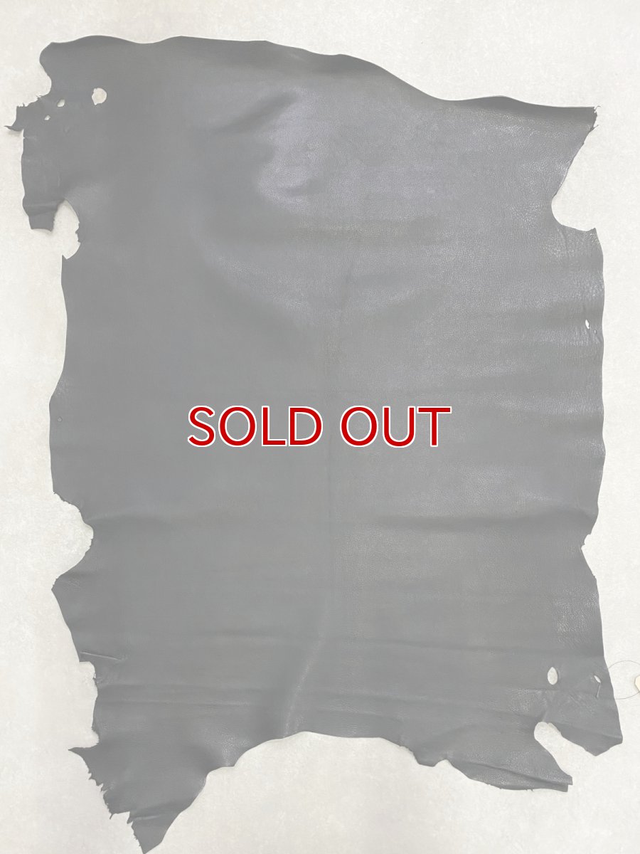 画像1: 豚革　ブラック　ブタ革　ピッグスキン (1)