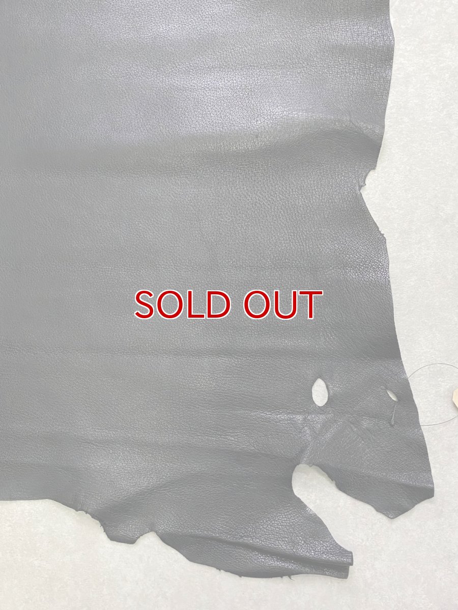 画像7: 豚革　ブラック　ブタ革　ピッグスキン (7)