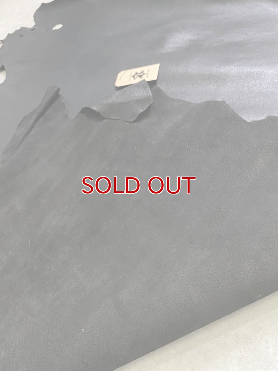 画像10: 豚革　ブラック　ブタ革　ピッグスキン (10)