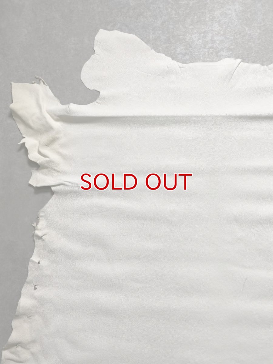 画像2: 豚革　ホワイト　ブタ革　ピッグスキン (2)