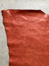 画像2: ポニープルアップ　レッド　馬革　レザークラフト (2)