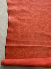 画像4: ポニープルアップ　レッド　馬革　レザークラフト (4)