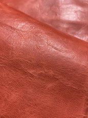 画像9: ポニープルアップ　レッド　馬革　レザークラフト (9)