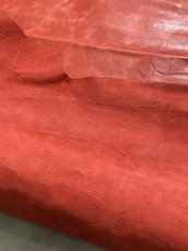 画像10: ポニープルアップ　レッド　馬革　レザークラフト (10)