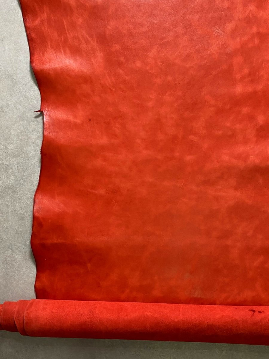 画像4: ポニープルアップ レッド 馬革 (4)