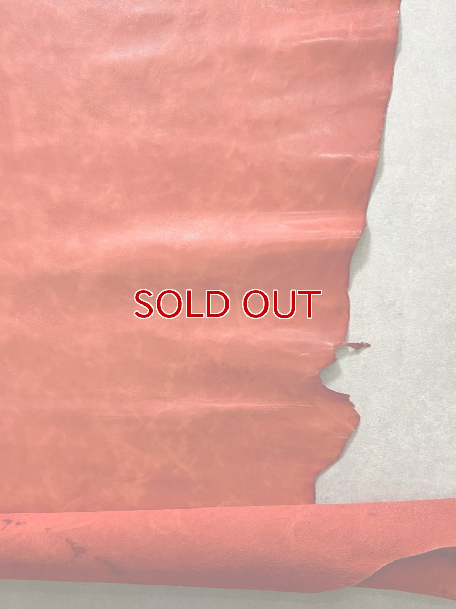 画像5: ポニープルアップ　レッド　馬革 (5)