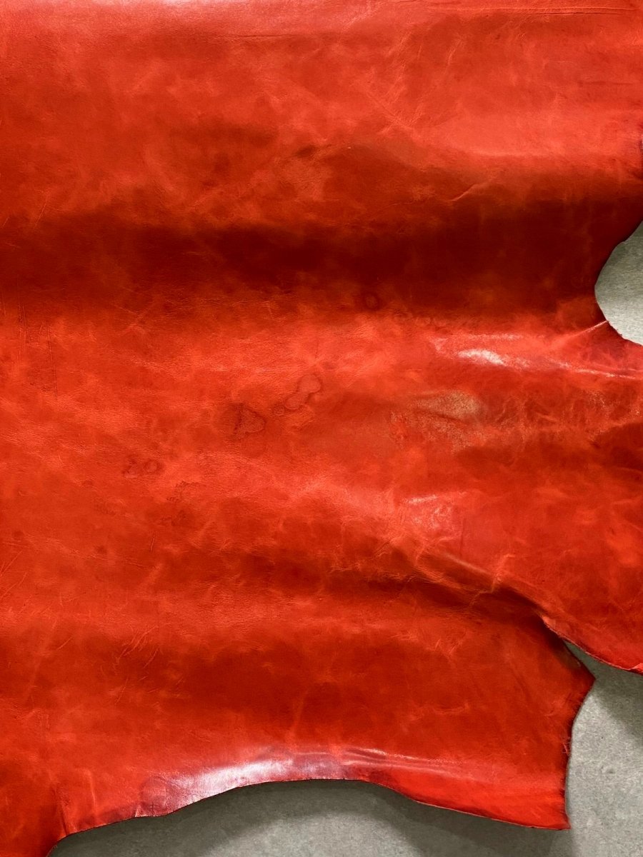 画像7: ポニープルアップ レッド 馬革 (7)