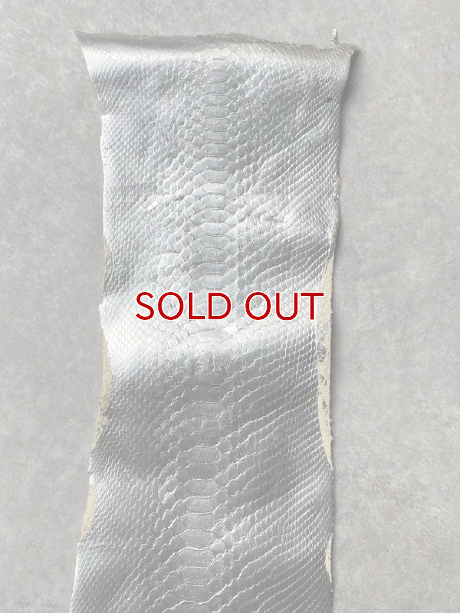 画像2: ダイヤモンドパイソン　シルバー　295cm (2)