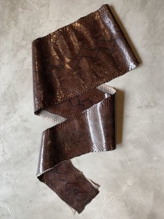 パイソンレザー/ヘビ革/蛇革【革とレザークラフト革細工材料の