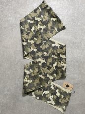 画像1: ダイヤモンドパイソン　ヘビ革　迷彩　ツヤなし  B/C　335cm　蛇革　エキゾチックレザー (1)