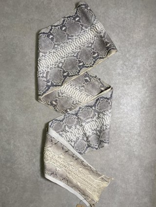 パイソンレザー/ヘビ革/蛇革【革とレザークラフト革細工材料のニシカワ