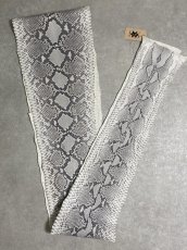画像3: ダイヤモンドパイソン　ヘビ革　ナチュラル　ツヤなし  F/C　335cm　蛇革　エキゾチックレザー (3)