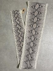 画像2: ダイヤモンドパイソン　ヘビ革　ナチュラル　ツヤなし  F/C　372cm　蛇革　エキゾチックレザー (2)