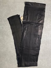 画像3: ダイヤモンドパイソン　ヘビ革　マットブラック  B/C　350cm　蛇革　エキゾチックレザー (3)