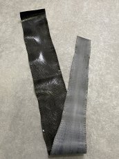 画像3: コブラ革　グレー　85cm　ヘビ革　蛇革　スネーク (3)