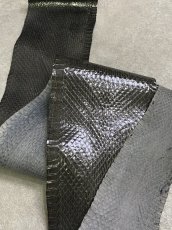 画像4: コブラ革　グレー　85cm　ヘビ革　蛇革　スネーク (4)