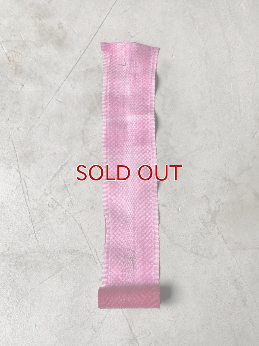 画像3: コブラ革　ピンク　80cm (3)