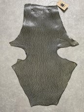 画像1: ケープシール　グレー　オットセイ革　シールスキン　 (1)