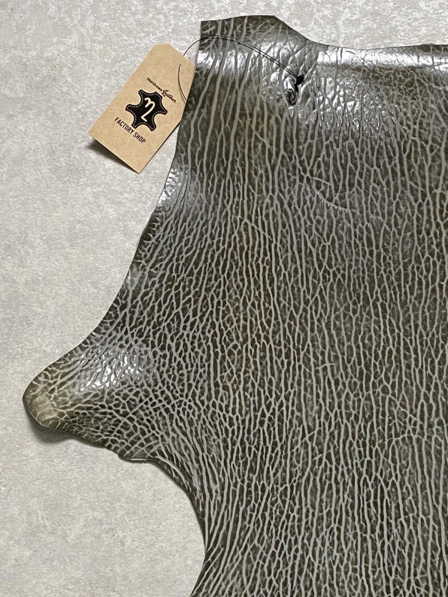 画像2: ケープシール　グレー　オットセイ革　シールスキン　 (2)