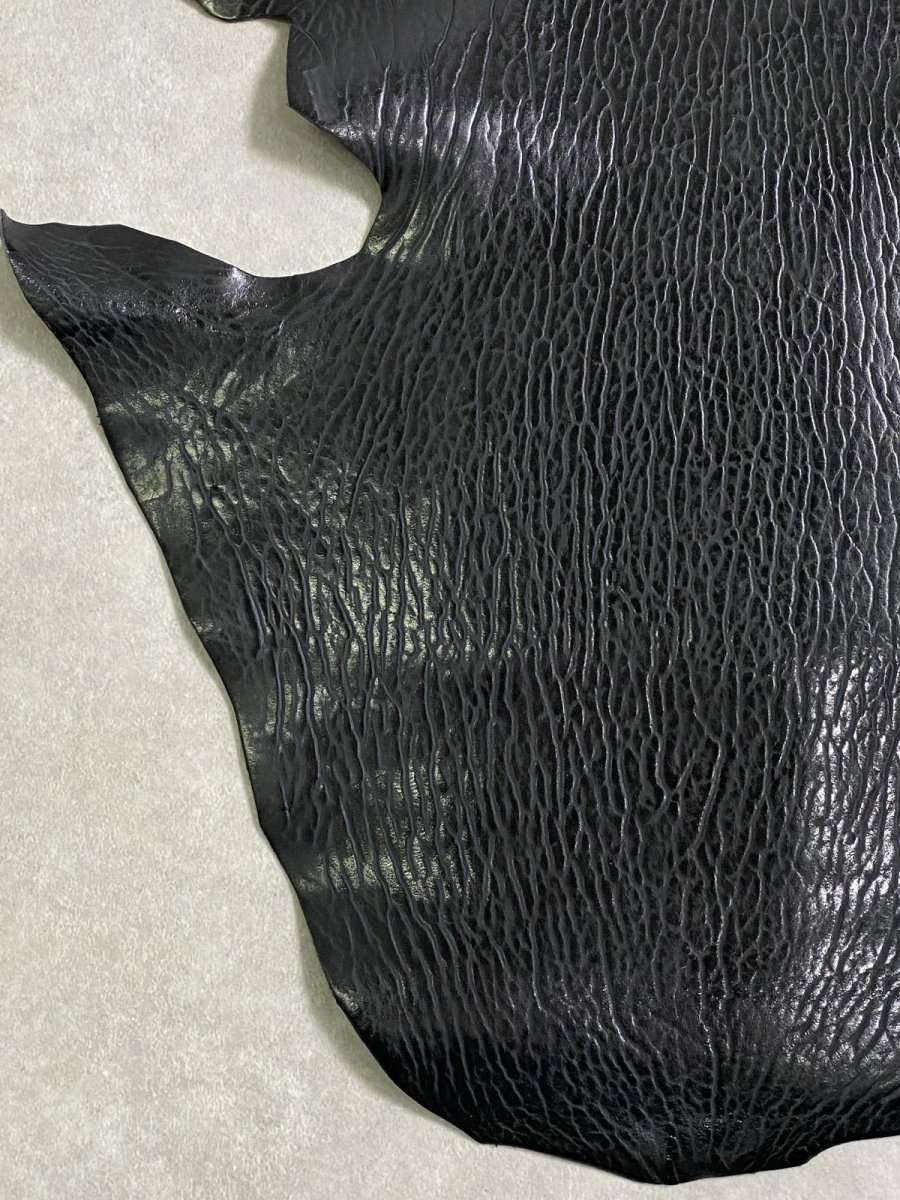 画像5: ケープシール　ブラック　オットセイ革　シールスキン (5)