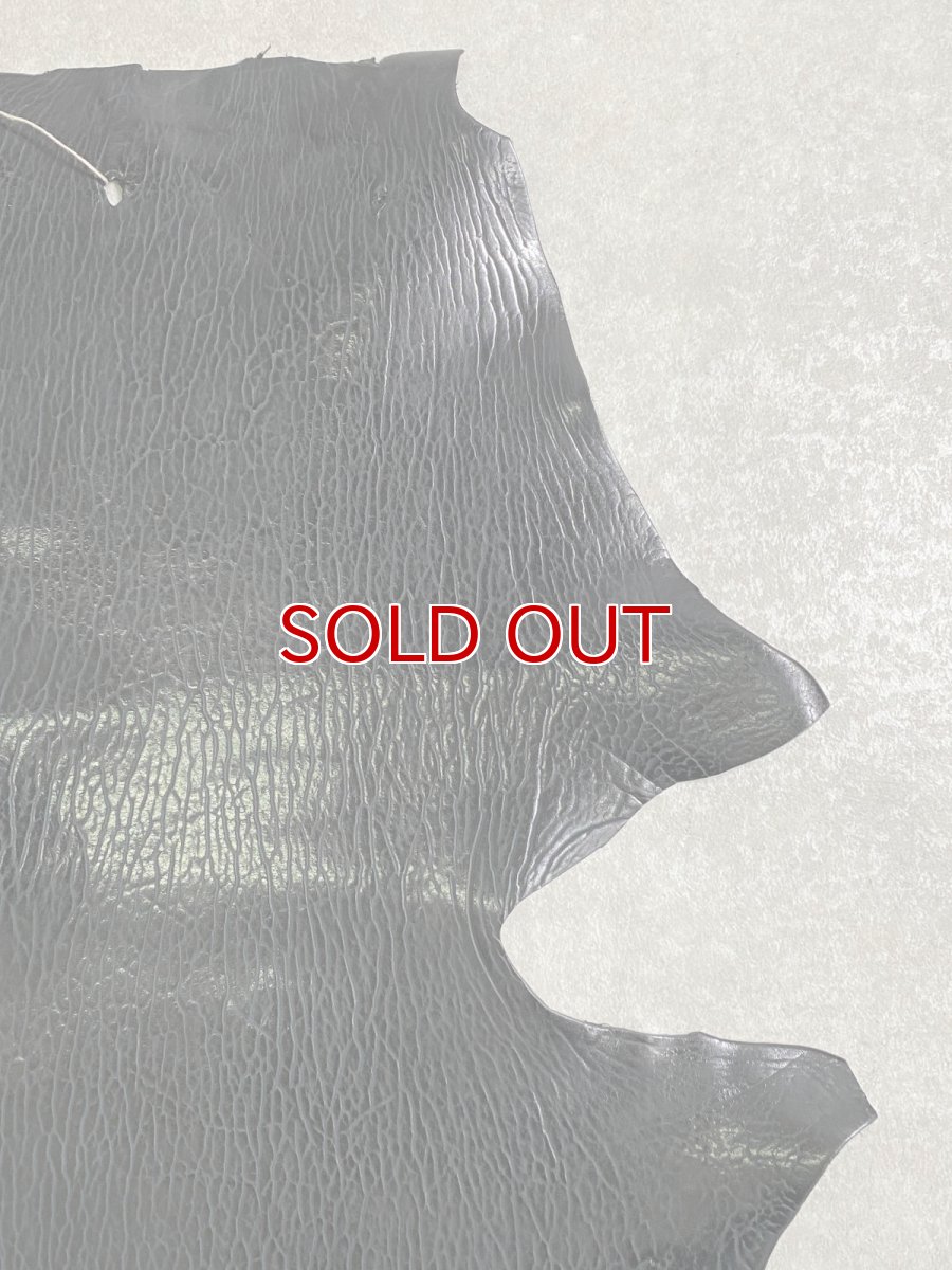 画像3: ケープシール　ブラック　オットセイ革　シールスキン (3)