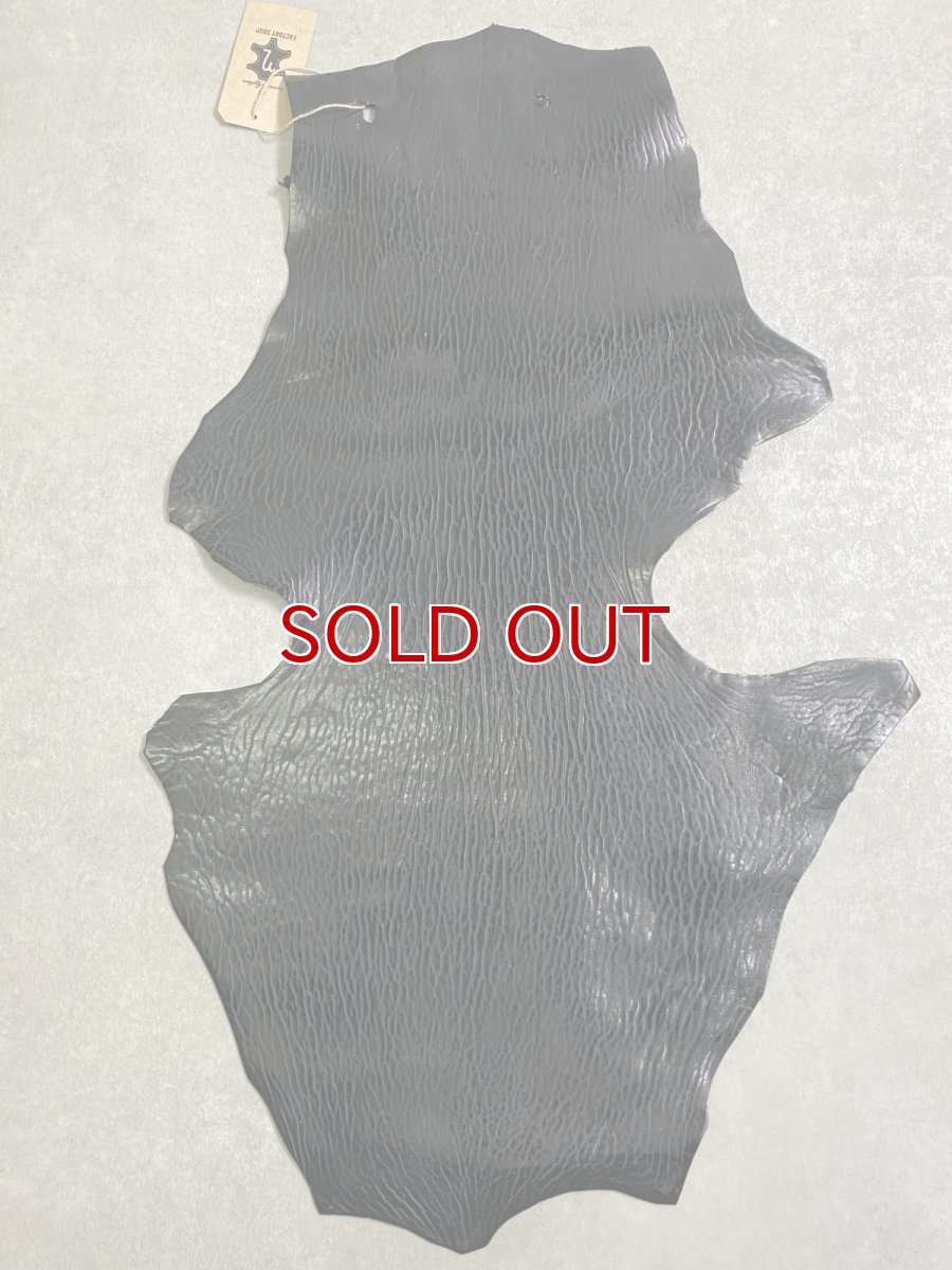 画像1: ケープシール　ブラック　オットセイ革　シールスキン (1)