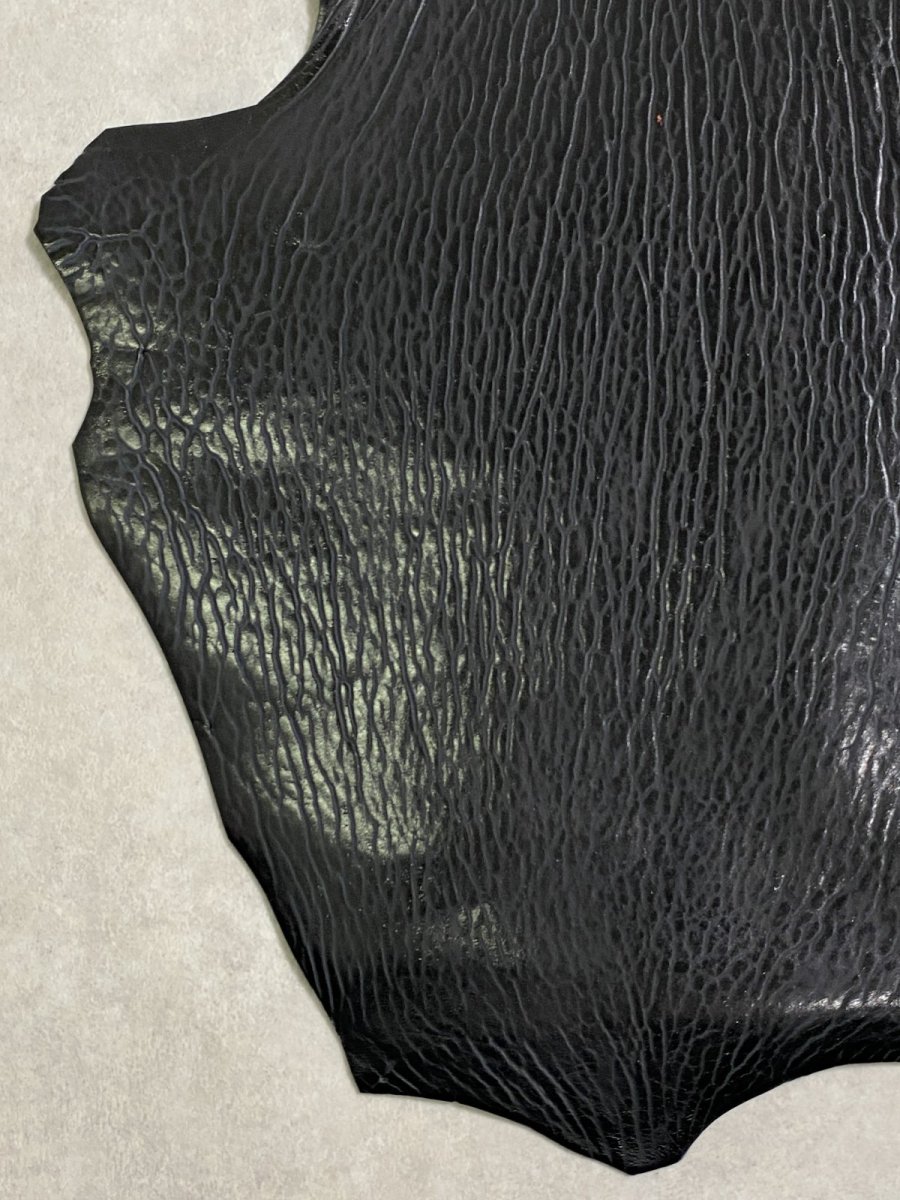 画像4: ケープシール　ブラック　オットセイ革　シールスキン (4)