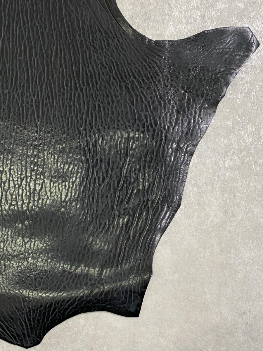 画像5: ケープシール　ブラック　オットセイ革　シールスキン (5)