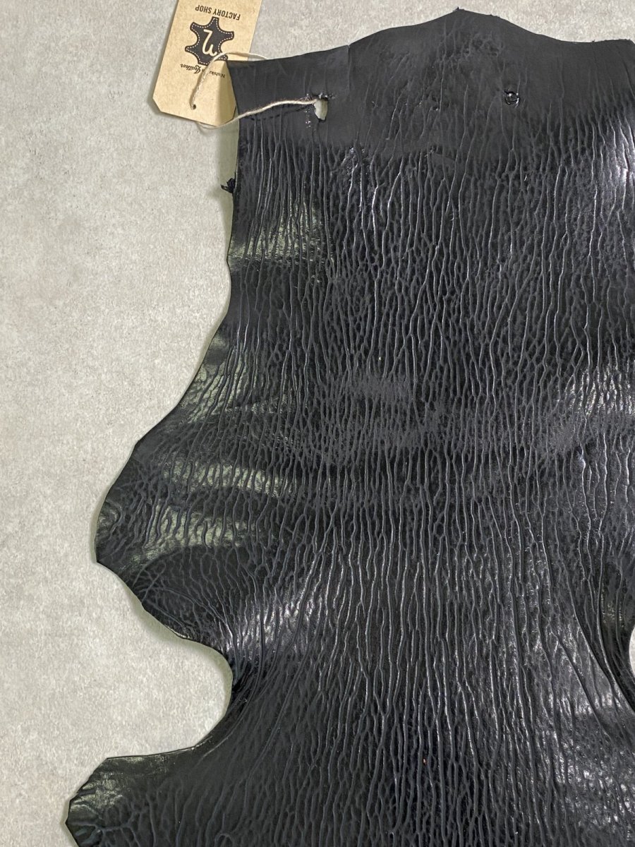画像2: ケープシール　ブラック　オットセイ革　シールスキン (2)