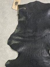 画像2: ケープシール　ブラック　オットセイ革　シールスキン (2)