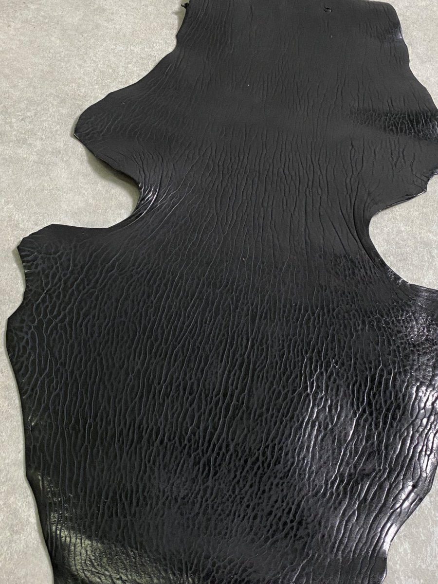 画像6: ケープシール　ブラック　オットセイ革　シールスキン (6)