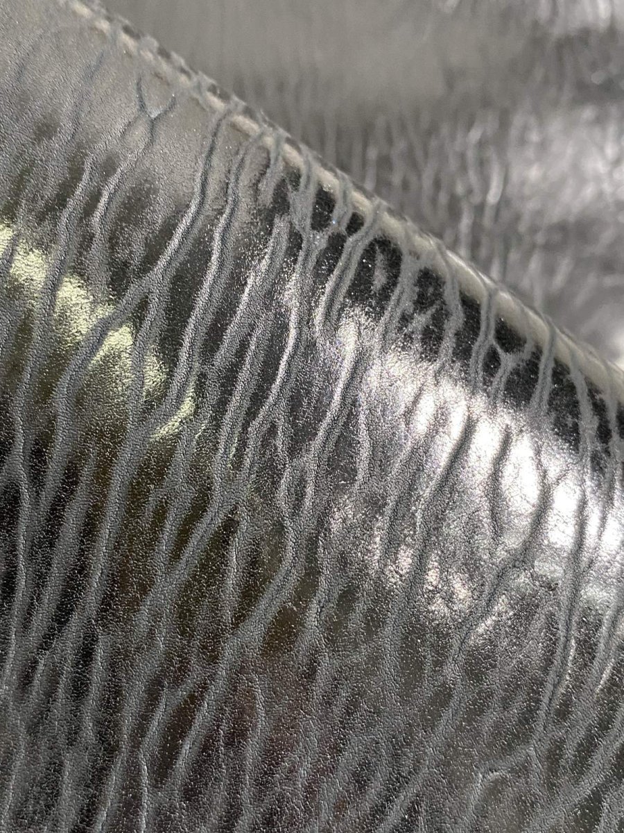 画像7: ケープシール　ブラック　オットセイ革　シールスキン (7)