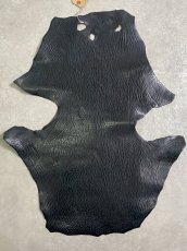 画像1: ケープシール　ブラック　オットセイ革　シールスキン (1)