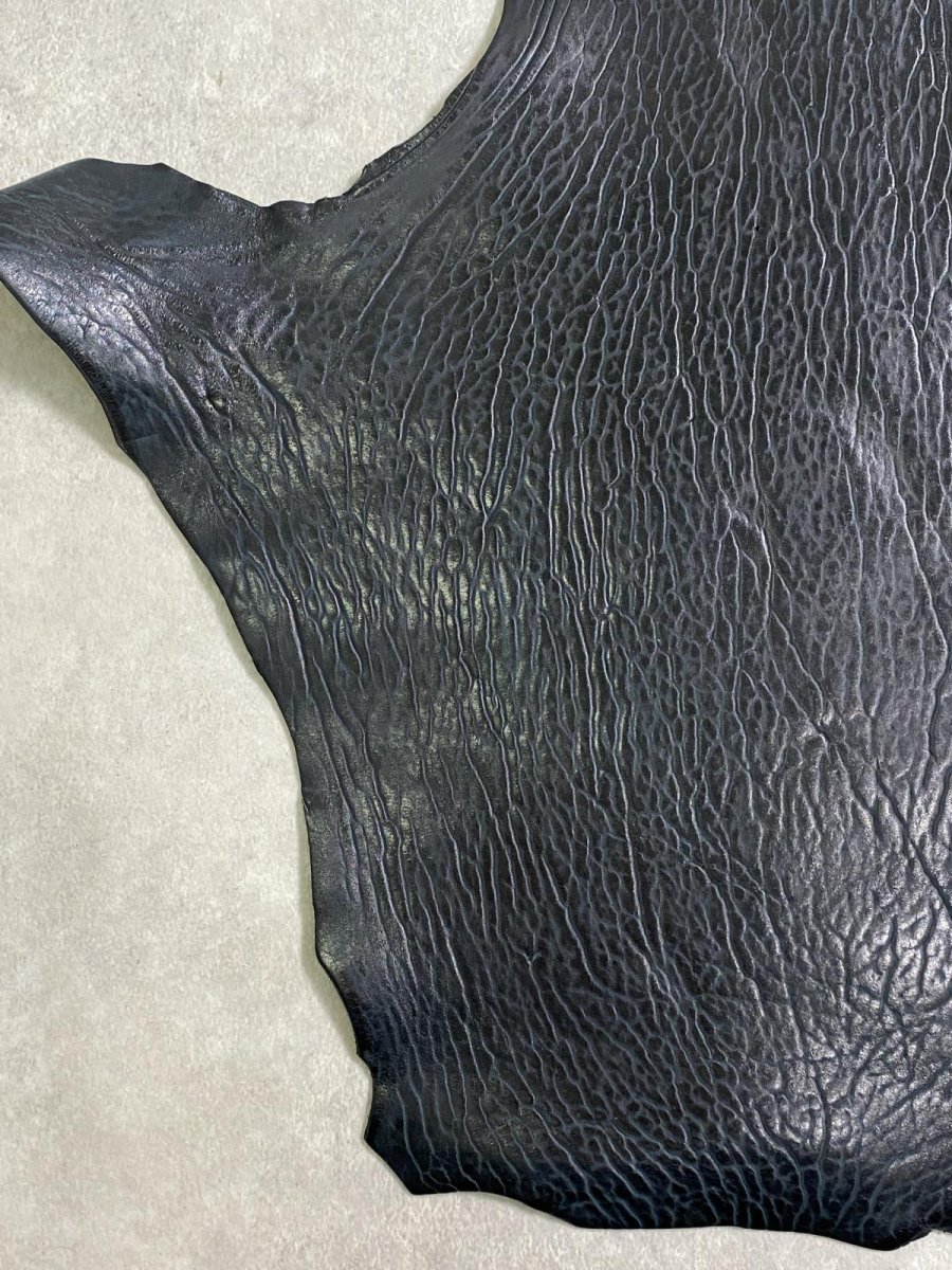 画像4: ケープシール　ブラック　オットセイ革　シールスキン (4)
