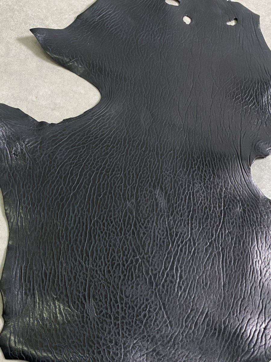 画像6: ケープシール　ブラック　オットセイ革　シールスキン (6)