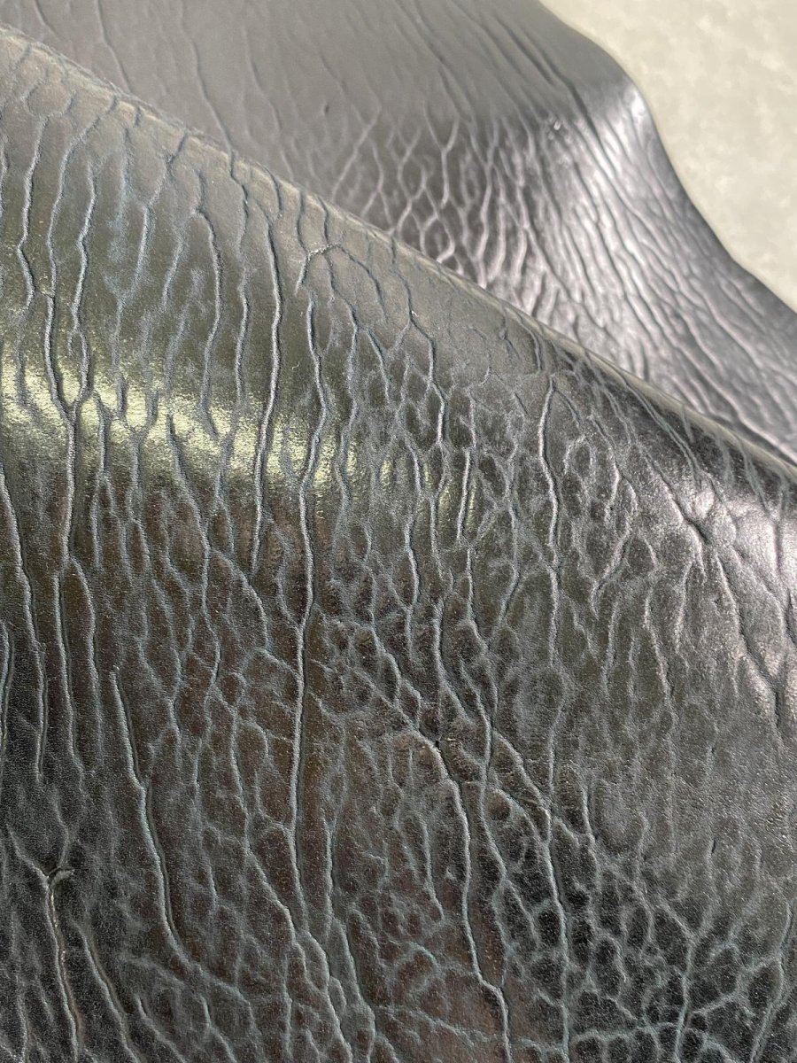 画像7: ケープシール　ブラック　オットセイ革　シールスキン (7)