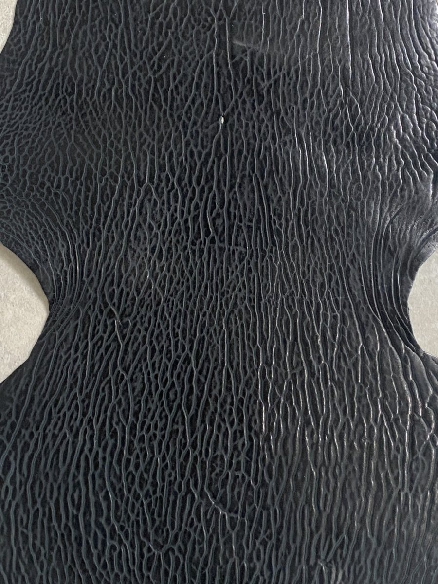 画像2: ケープシール　ブラック　オットセイ革　シールスキン (2)