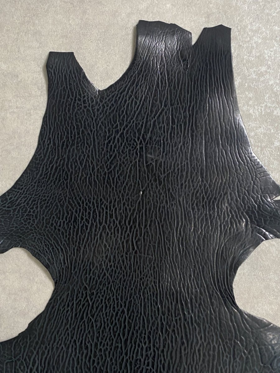 画像3: ケープシール　ブラック　オットセイ革　シールスキン (3)