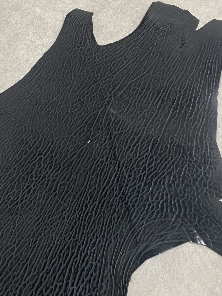 画像5: ケープシール　ブラック　オットセイ革　シールスキン (5)