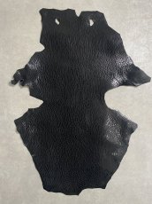画像1: ケープシール　ブラック　オットセイ革　シールスキン (1)