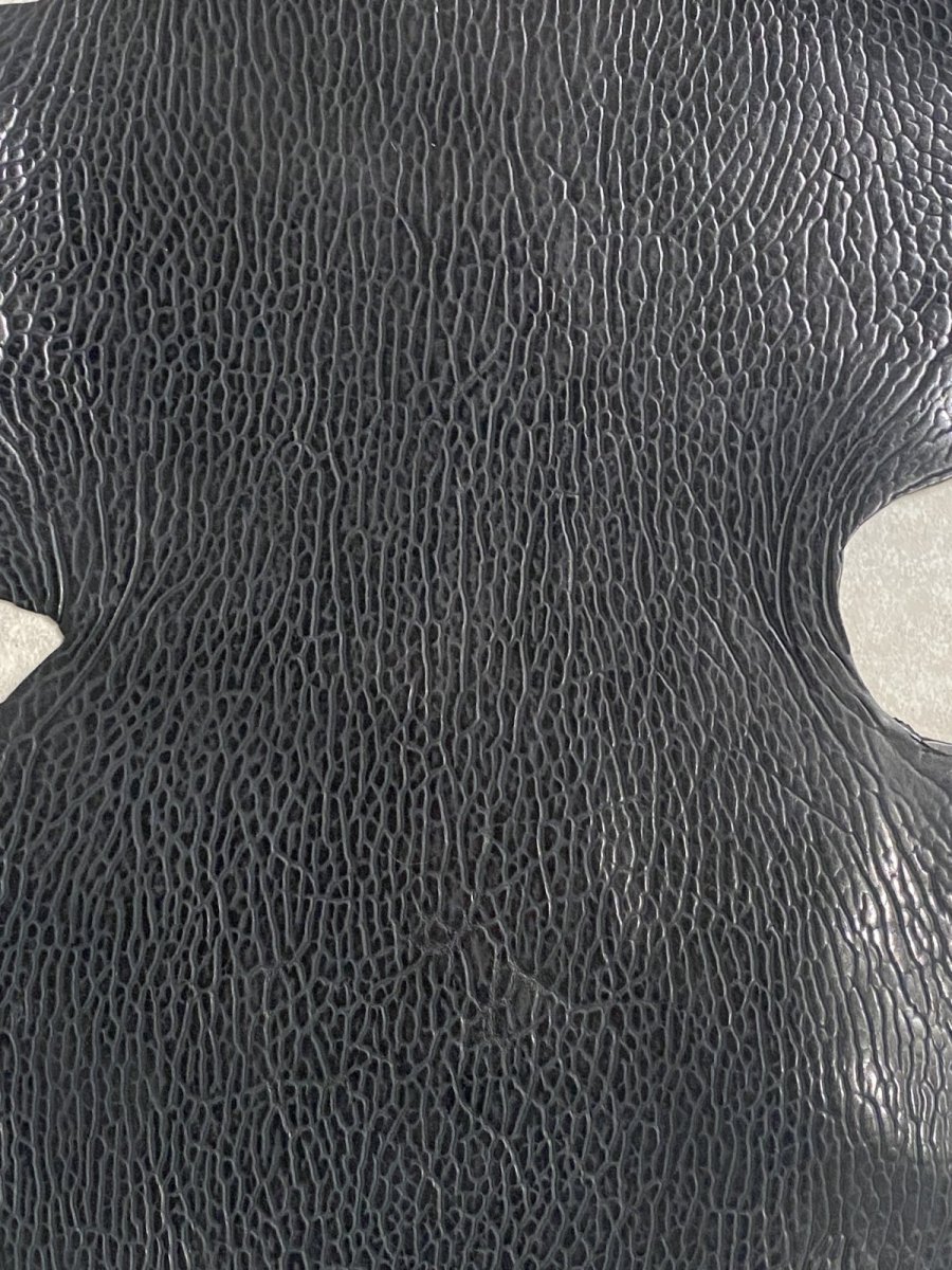 画像2: ケープシール　ブラック　オットセイ革　シールスキン (2)